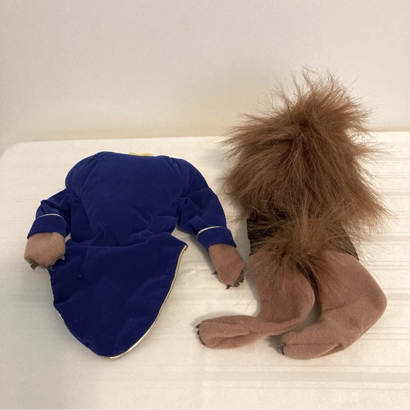Vintage Disney Classic The Beast Prince 12” Doll Includes Beast Costume - Picture 6 of 8